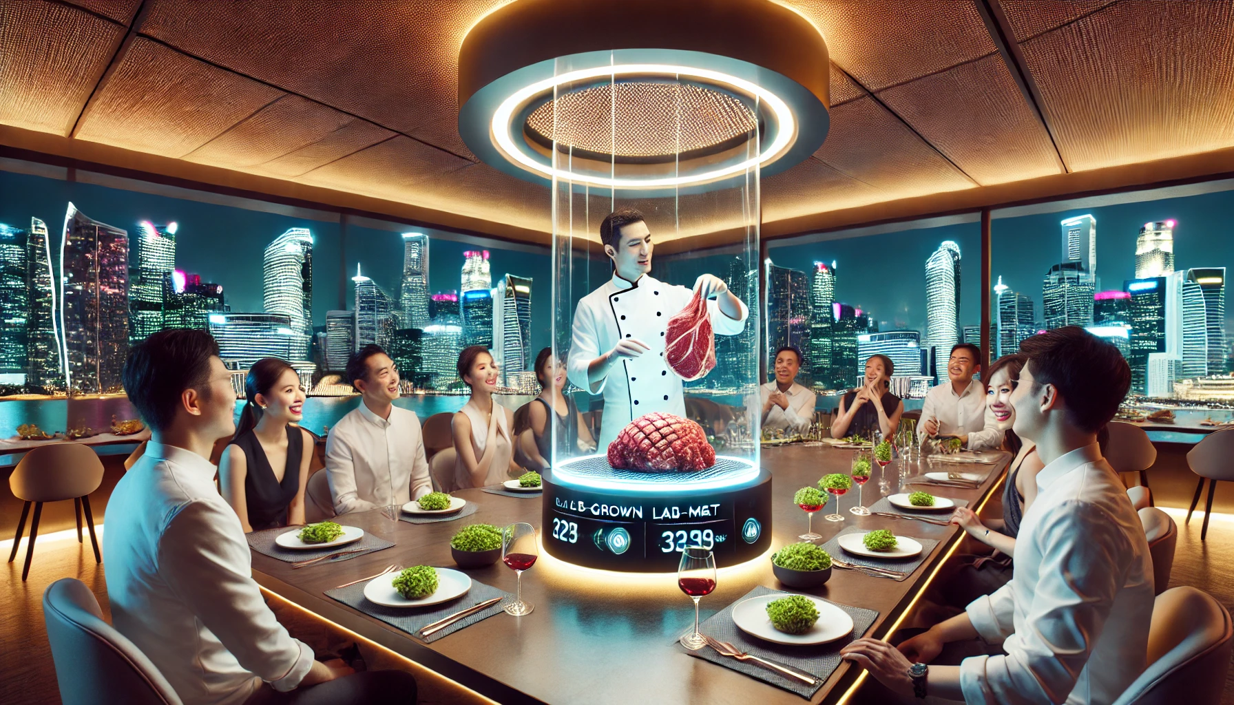 أول مطعم لحوم مُنتجة في المختبر في العالم يفتح أبوابه في سنغافورة